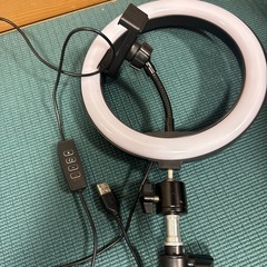 リングライト スタンドライト スマホ 撮影用 三脚の画像