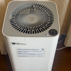 エアドッグ　通電確認済み　現状品　空気清浄機　非対面でのお渡しです。　受付終了の画像