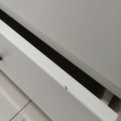 ★リユースのサカイ日立店★HJ7485  チェスト ホワイト H85×D45×W120 クリーニング済み の画像
