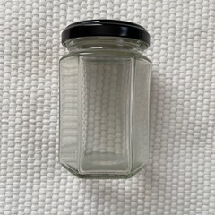 六角形ジャム瓶30個　日本製ガラス瓶の画像