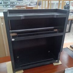 リユースのサカイ栃木店★ジモティ割あり★  配線収納BOX ブラック W40×D14.7×H45 クリーニング済み TC10321の画像