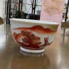 【美品】引き出物　九谷焼美泉　急須　湯呑5個セットの画像