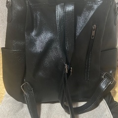 リュック　黒の画像