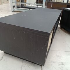 リユースのサカイ栃木店★ジモティ割あり★  TV台 ブラック W100×D39×H28 クリーニング済み TC10324の画像
