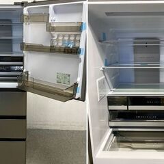 高年式!2025年製! ほぼ未使用 AQUA/アクア 4ドア 冷蔵冷凍庫 433L 右開き AQR-V43R(S) 大容量冷凍室 中古家電 店頭引取歓迎 uR9989の画像