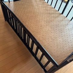 中古　ベビーベッドの画像