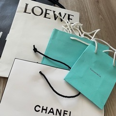 紙袋30枚程度(LOEWE.ヴァンクリ.ハリーなど)の画像
