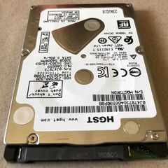 ■ノートPC用7mm厚 HDD 2.5インチSATA 320GB 使用時間少なしの画像