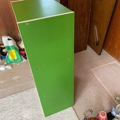 カラーボックス　少し汚れありの画像