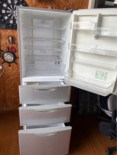 H2104 AQUA アクア　2014年　355L  4ドア冷蔵庫　