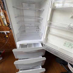 H2104 AQUA アクア　2014年　355L  4ドア冷蔵庫　の画像