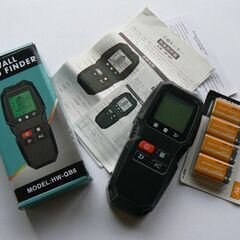  下地センサー 下地探し 壁裏センサープロ用 フランクリンFranklin ProSensor T13　＋　下地センサー HW-QB6　＋　9Vアルカリ電池4個の画像