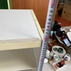 カラーボックス少し汚れありの画像