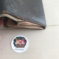 ルイヴィトン　財布　長財布　シール　ステッカーの画像