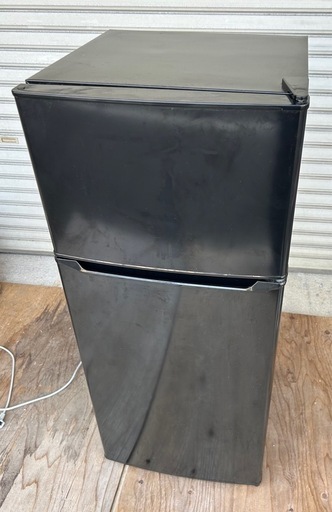【2022年製】 ノンフロン冷凍冷蔵庫 Haier  ブラック