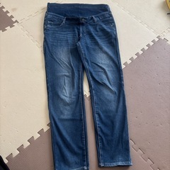 マタニティパンツ　ジーンズ　Lの画像