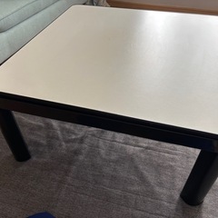 1〜2人用テーブルこたつの画像