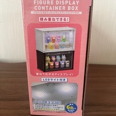 新品未開封‼️ LEDライト付き フィギュア ディスプレイ コンテナ BOXの画像