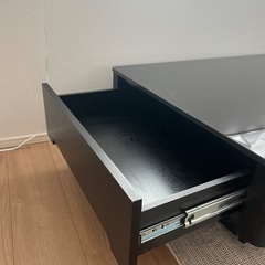 アルモニア センターテーブル ブラック paoraの画像