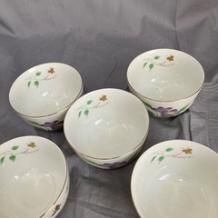 煎茶揃弥生窯湯呑５個セットの画像