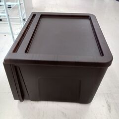 リユースのサカイ栃木店★ジモティ割あり★  収納プラケース ブラウン W44.1×D38×H29.5 クリーニング済み TC10326の画像