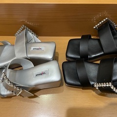サンダル　セット　ウェッジソール　　M L 新品の画像