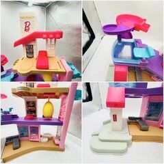 【❗️✨中古美品✨❗️】🧸リトルピーポーバービーハウス 本体のみプレイセット ✨簡易清掃済み❗️の画像