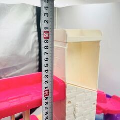 【❗️✨中古美品✨❗️】🧸リトルピーポーバービーハウス 本体のみプレイセット ✨簡易清掃済み❗️の画像