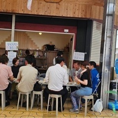 みゆき通り商店街で交流会