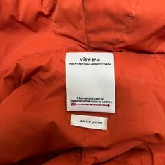 visvim 21SS KRUPA FIELD DOWN JKTの画像