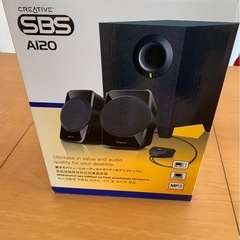 CREATIVE ステレオスピーカー　SBS A120 ブラックの画像