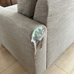 ニトリ ソファ 3人掛け Ｌ型の画像