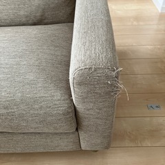 ニトリ ソファ 3人掛け Ｌ型の画像