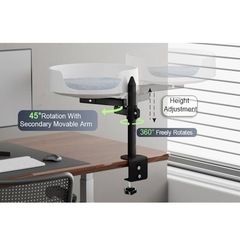 猫用ベッド　デスク取り付け用　の画像