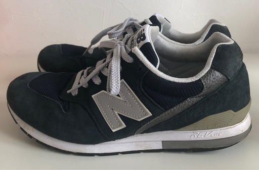 【中古品】NEW BALANCE 996 black 25.5cm ニューバランス スニーカー ウィメンズ レディース メンズ 靴