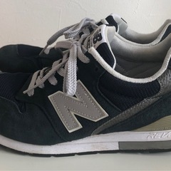 【中古品】NEW BALANCE 996 black 25.5cm ニューバランス スニーカー ウィメンズ レディース メンズ 靴の画像