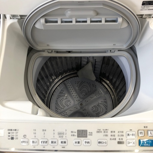SHARP 縦型洗濯乾燥機