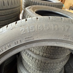 ［お取引中］215/45R17 夏タイヤの画像