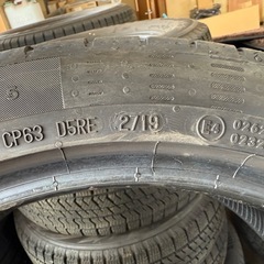 ［お取引中］215/45R17 夏タイヤの画像