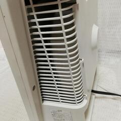 トイレ 洗面所 脱衣所に 温かい風でます ｜セラミックヒーター テクノス TS-125 W ファンヒーター 暖房器具の画像
