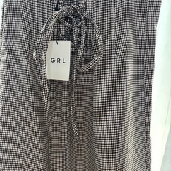 （新品タグ付き）GRLフレアスカートの画像