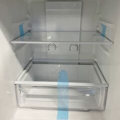 高年式!2024年製! 未使用 AQUA/アクア 2ドア 冷蔵冷凍庫 137L 耐熱天板 AQR-14R(DS) ダークシルバー 中古家電 店頭引取歓迎 uR9980の画像