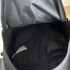 ⑥無印良品　リュック　黒色の画像