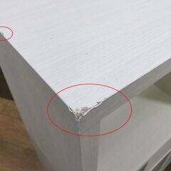 オープンシェルフ ラック 幅70cm 棚 木製 収納ラック 収納棚 ホワイト オープンラック 収納家具 札幌市 厚別区の画像