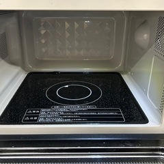 【2021年製/ヘルスフリー】 電子レンジ Haier ブラックの画像