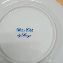 0822-084 Blue Elbe by Sanyo　皿の画像
