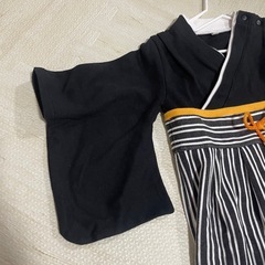 袴ロンパース 80cmの画像