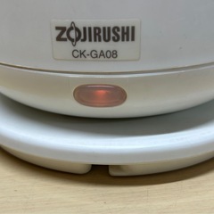 【現状品】 ケトル ZOJIRUSHI ホワイト 2009年製 の画像