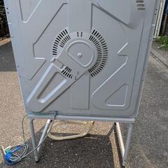 日立(HITACHI) 4.0kg 衣類乾燥機 DE-N40WX　2019年製　乾燥機スタンド付きの画像