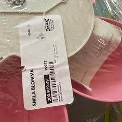 IKEAのお花のランプ　ライト　ピンク　未開封の画像